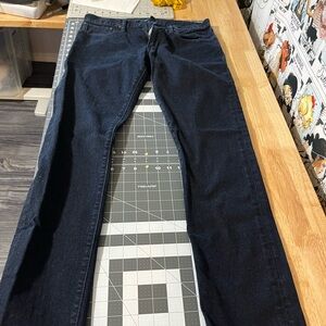 Ralph Lauren Polo Men’s skinny jeans 32x32 black on blue very dark very sexy